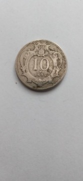 Moneta 10 Heller 1895