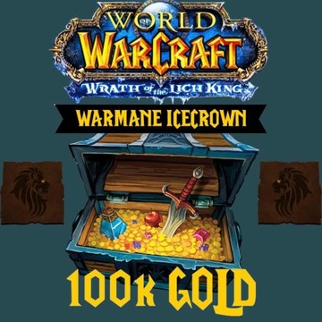 WoW GOLD 100000G WARMANE ICECROWN SZYBKA WYSYŁKA