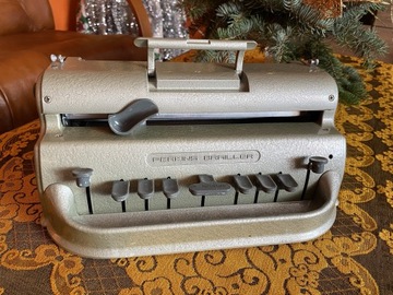 Perkins brailler  maszyna do pisania braillem 