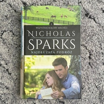 Książka Najdłuższa Podróż Nicholas Sparks