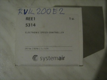 Regulator obrotów REE1 5314 Systemair