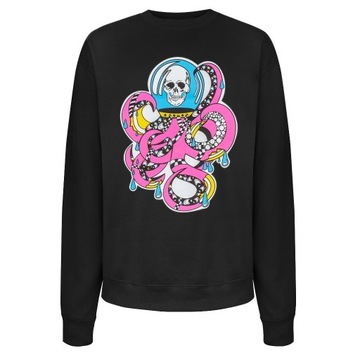 Bluza  - Octopus skull / M + zestaw 5 wlepek