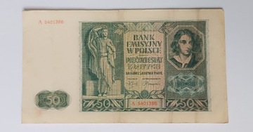 50 złotych 1941 