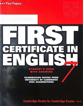 First Certificate in English 