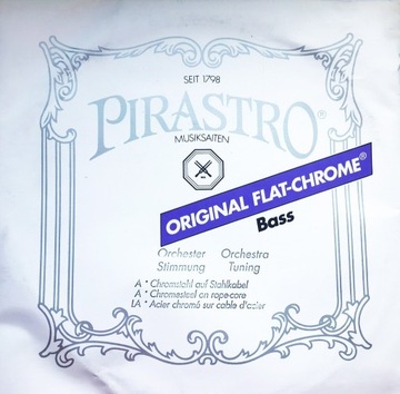 Struna Kontrabasowa Pirastro Flat-Chrom A (III)