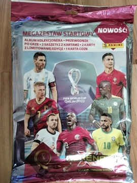 Qatar 2022 FIFA Album 2 saszetki 2 limited NOWY 