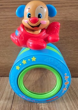 Szczeniaczek uczniaczek - bujaczek , Fisher price 