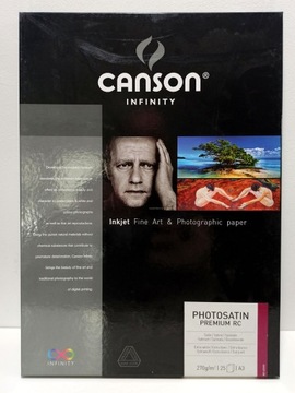 CANSON PhotoSatin Premium RC 270g - A3, 25 arkuszy