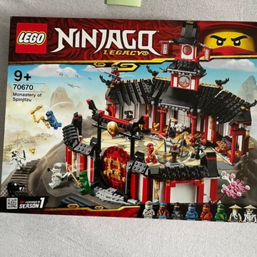 LEGO ninjago klasztor spinjitzu 70670