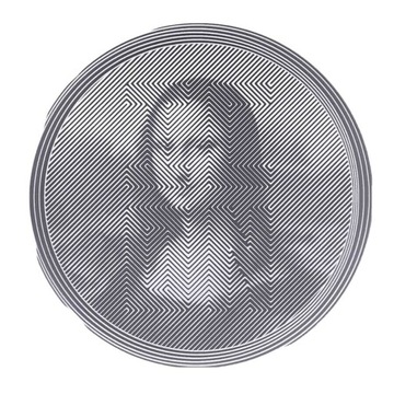 ICON Mona Lisa 1 oz 2021 Tokelau srebro 9999 ag