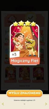 Magiczny flet Monopoly Go