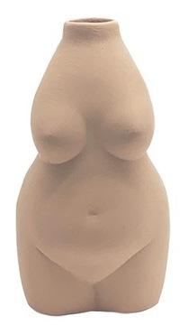Wazon ludzkie ciało kobiety ceramiczny ceglany