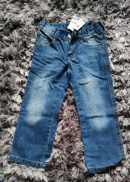 Spodnie jeansowe rozm92