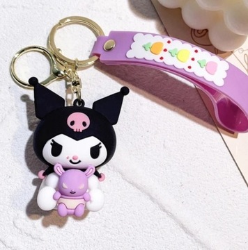 Breloczek do kluczy Hello Kitty Kuromi prezent 