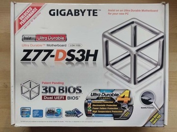 Zestaw Gigabyte Z77-DS3H + i3 2120 + Kingston 16GB