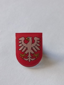 Herb miasta i gmina Kłecko przypinka pin odznaka