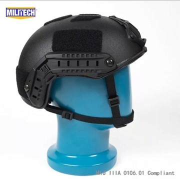 MILITECH High Cut NIJ IIIA Ballistic Helmet