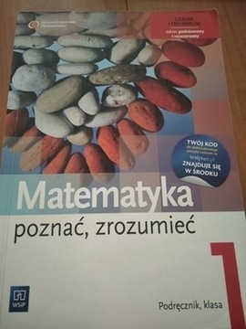 Matematyka poznać, zrozumieć 1