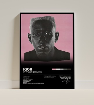 Plakat Tyler The Creator Igor A3