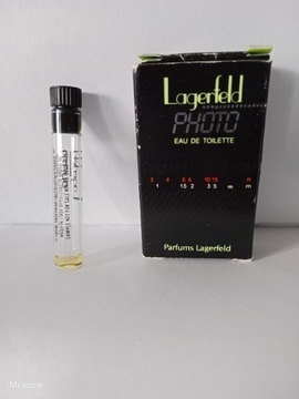 Lagerfeld Photo EDT 1ml perfumy vintage 