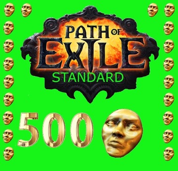 Path of Exile PoE Divine Orb 500x STANDARD SC PC