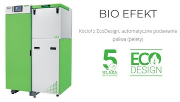 Kocioł Sas Bio Efekt  Pellet+Drzewo 14 17 23 