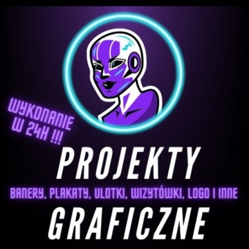 Projekt GRAFICZNY- logo, baner, ulotka, i inne 24h