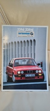 Prospekt BMW serii 3 E30 324d 324td