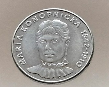 20zł - 1978r - Konopnicka - mennicze