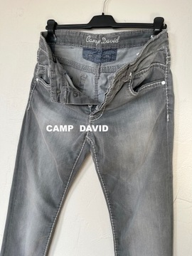 Camp David Vintage jeansy spodnie męskie 31/34