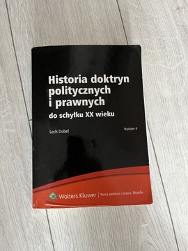 Historia Doktryn politycznych i prawnych Dubel