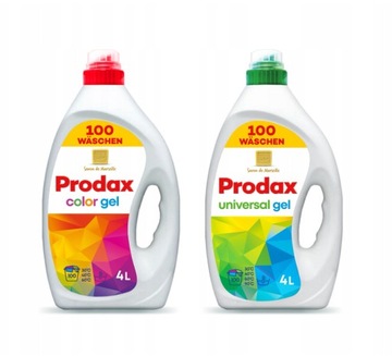Prodax żel płyn do prania 4l color uniwersal