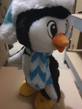 Grający pingwin