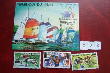 Mali 1984 MNH Olimpiada Los Angeles WYBIERAJ