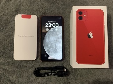 iPhone 11 RED 64gb stan idealny