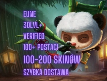 KONTO LEAGUE OF LEGENDS +100POSTACI +100 SKIN EUNE