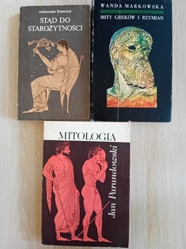 3 x mitologia starożytna (Grecja, Rzym)