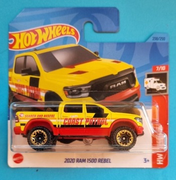 Hot Wheels 2020 RAM 1500 REBEL TH