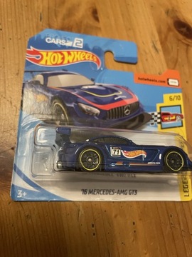 16 Mercedes AMG GT3 Hot Wheels