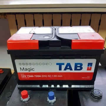 Akumulator TAB Magic 12V 75Ah 720A EN