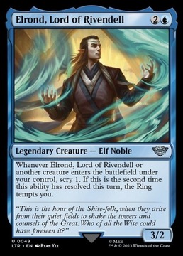 MTG LTR Elrond, Lord of Rivendell