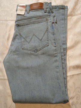 Wrangler Matalan Straight jeansy 32/32 SuperCena!