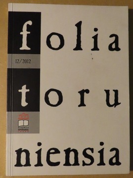 Folia Toruniensia, 12/2012