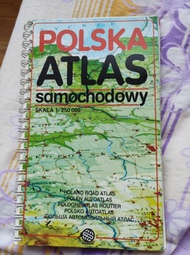 Atlas samochodowy Polska