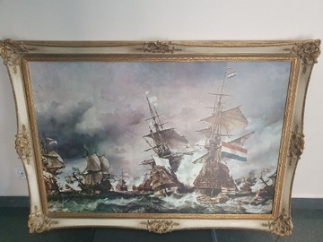  Obraz Bitwa Morska pod Texel z 1694 roku