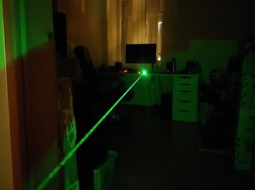 Moduł lasera laser zielony 50mW driver ttl