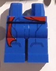 Lego Marvel nogi niebieskie Kapitan Marvel część 
