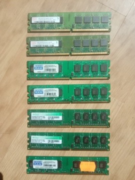 Pamięć RAM DDR2 - 1 gb  // mix