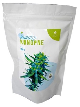 GHM Kwiaty Konopi z CBD zbiór mechaniczny 100g