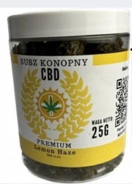 Susz konopny CBD | 7% | 25g | Lemon Haze